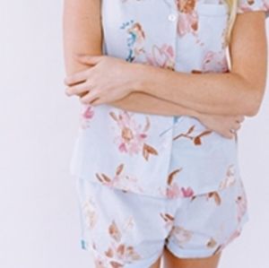 Plum Pretty Sugar Bridal PJ SHORTS